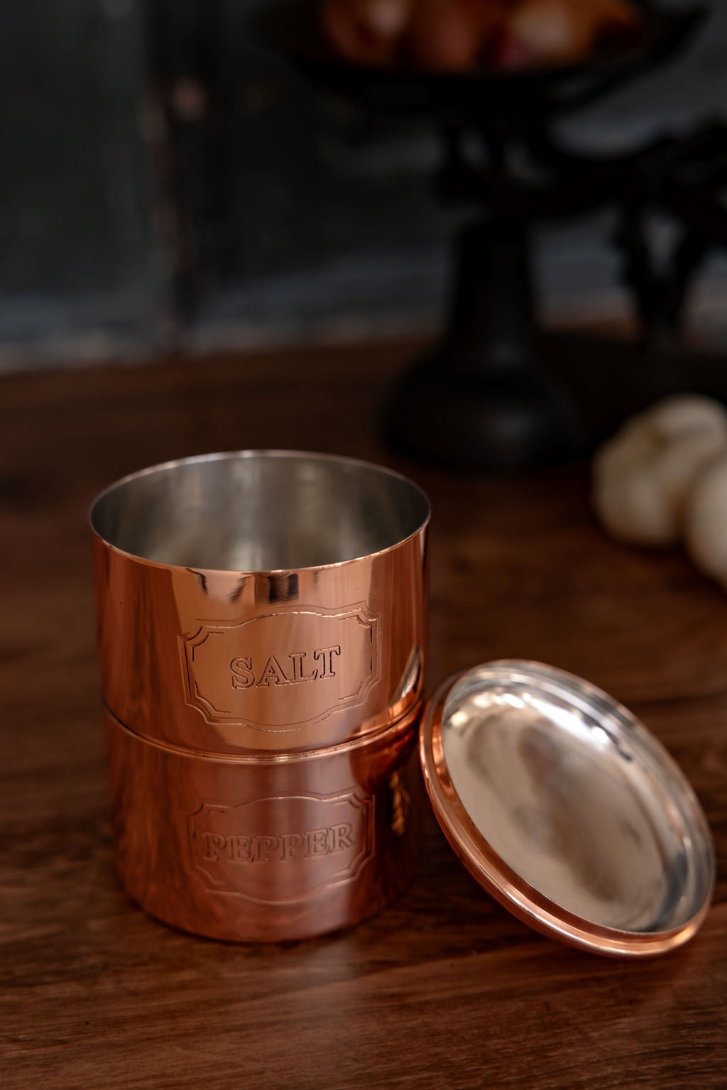 CMK Vintage Inspired Salt & Pepper Cellar